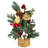 Artificial Pine Cone & Berry Pine Tree in Pot Table Décor, 15"H