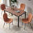 4 - Person Four Leg Dining Set-98593465