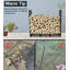 Support à bois d'extérieur de 4 pi pour rangement en bois de cheminée, support de bûche réglable, noir