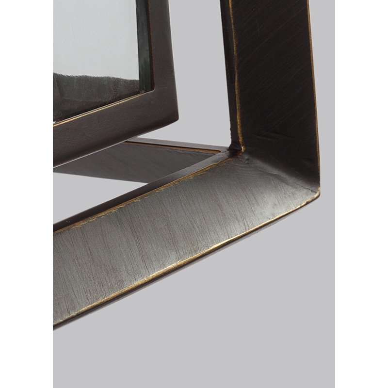 Urbandale Medium LED Lantern from Visual Comfort Studio, 13" H x 8" W  6" D