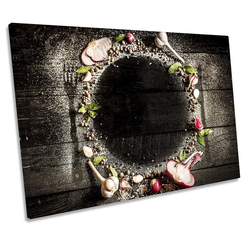 Kitchen Food Placemat - Wrapped Canvas Print, 61cm H x 91.4cm W x 4cm D