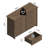 Roddy Transitional 46.9" W 6 Drawer Dresser-1897547733