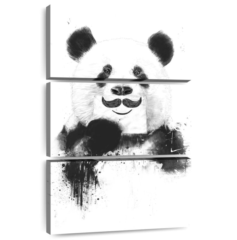Funny Panda, 32" H x 20" W