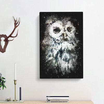 Tawny Owl - Wrapped Canvas