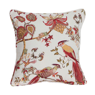 Channelview Floral Square Cushion