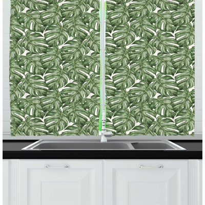 Floral Kitchen Curtain
