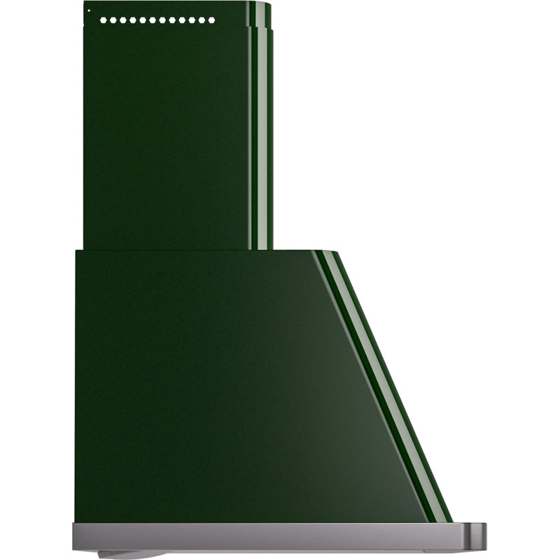Hotte murale ILVE Majestic II Series de 40 pouces avec débit d'air de 600 pi³/min (vert émeraude), Vert émeraude