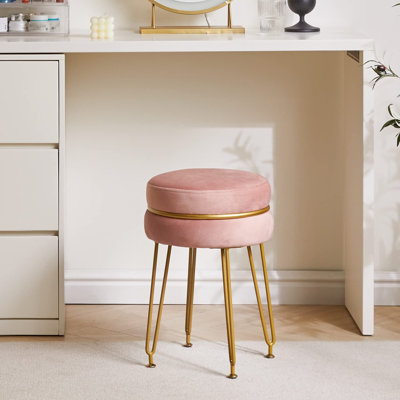 Austreberto Metal Accent Stool