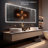Dibbrun Frameless Lighted Bathroom Mirror-902978308-890741781