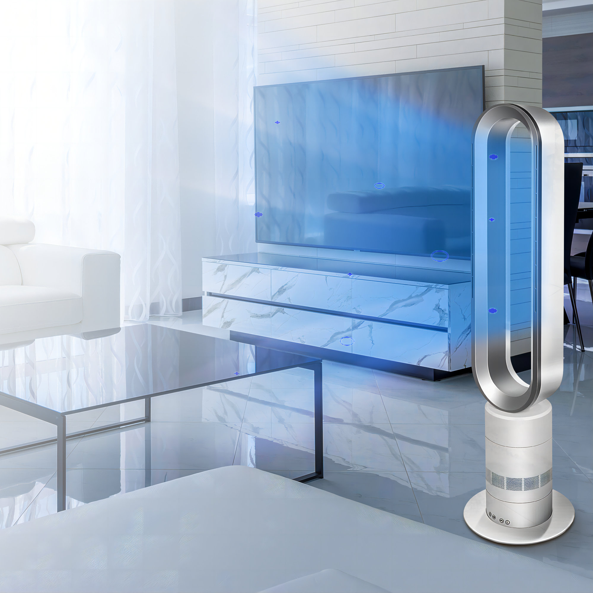 Dyson Bladeless Fan Infinipower Wall Mounted Fan Bladeless With