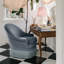Carley Summers X River & Bord: The Page Swivel Chair-1278595839