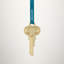 Key Golden Ornament