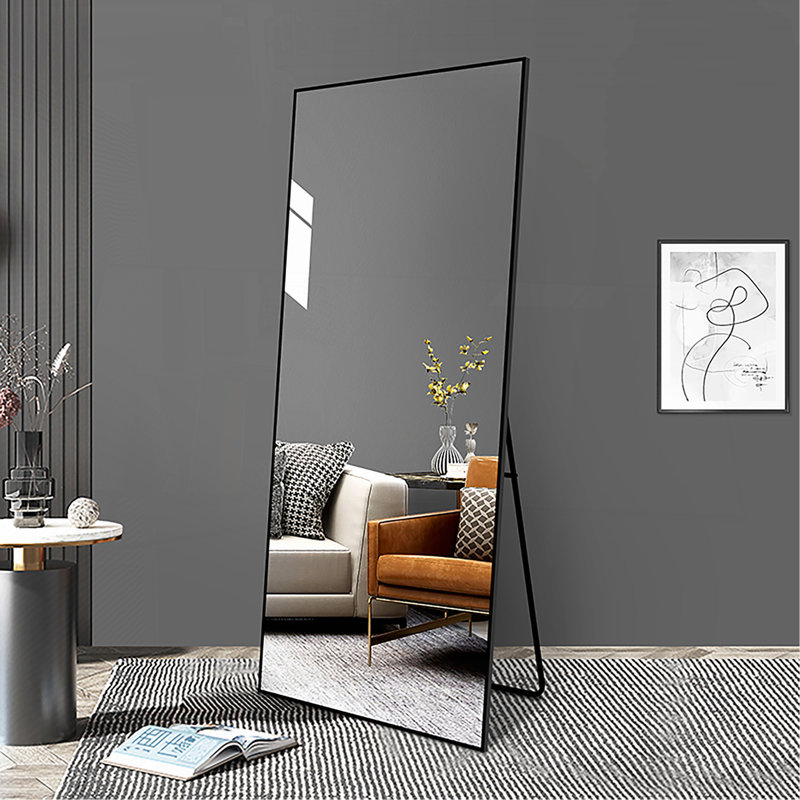 Miroir de plancher Miroir pleine longueur de style moderne