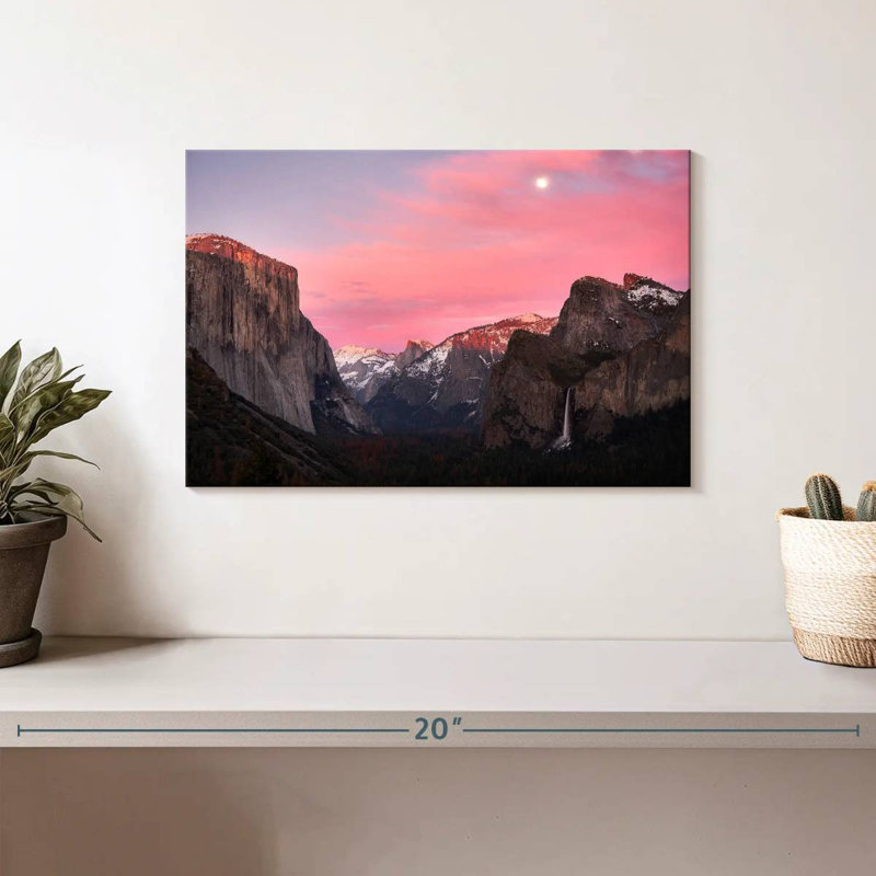Parc national Alvord Yosemite au crépuscule, H 8 po x l 12 po