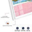 «Pink Court Palm Shadowbox Print» par Notoriart-116872993-116872994