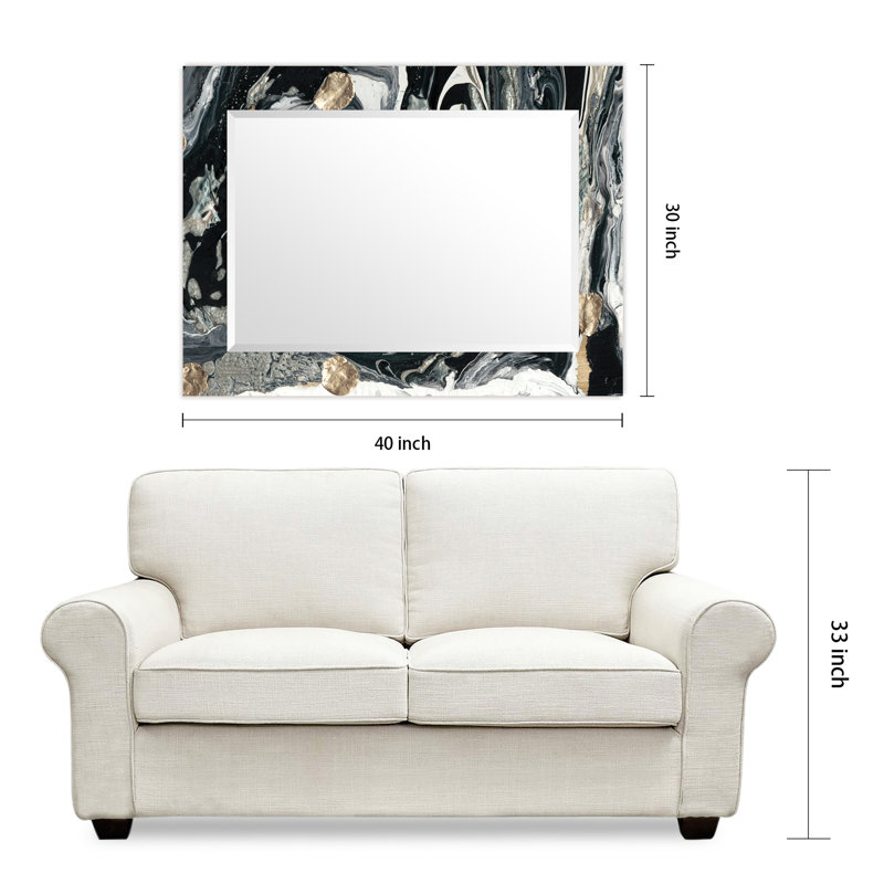 Miroir mural Cosgrove, 40 po x 30 po