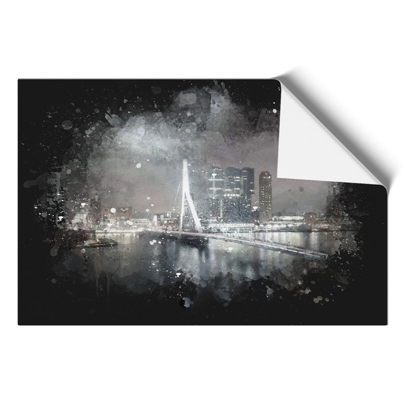 Rotterdam Skyline - No Frame Print, 42cm H x 59cm W x 0.1cm D