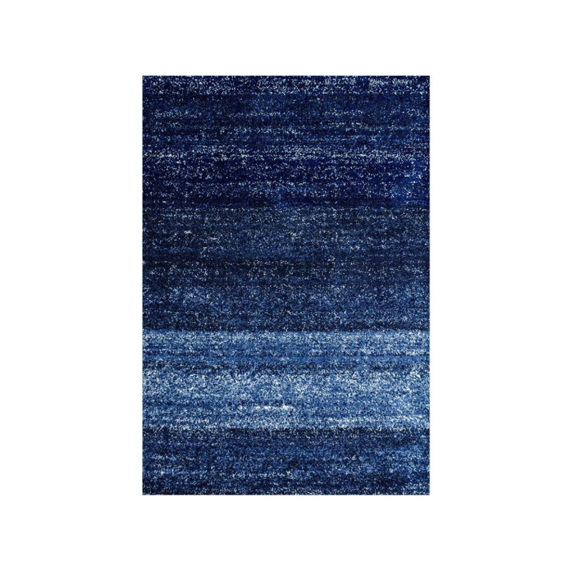 Striped Jute / Sisal Machine Tufted 170cm X 120cm Area Rug