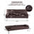 Drewry Twin 66'' Faux Leather Convertible Sofa-94342121