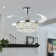 Rosdorf Park Daumantas 42'' Ceiling Fan with LED Lights & Reviews | Wayfair