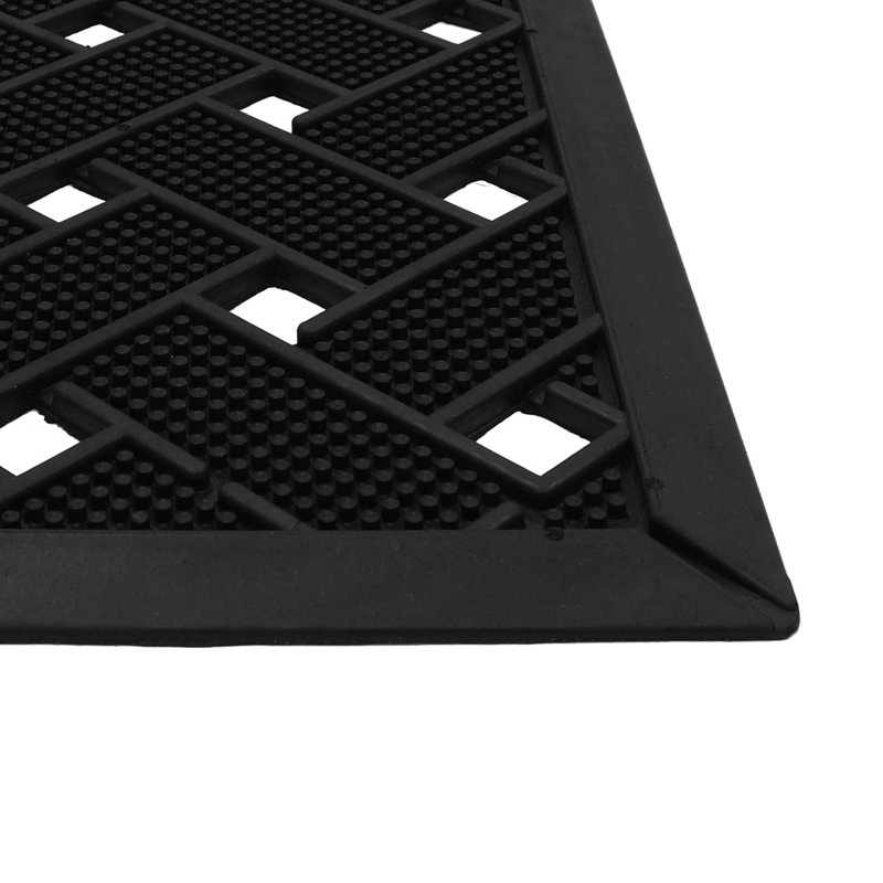 Non-Slip Geometric Outdoor Doormat