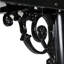 Emerson Aluminum Post Mounted Mailbox with Personalized Number Plate-38488721-38488719