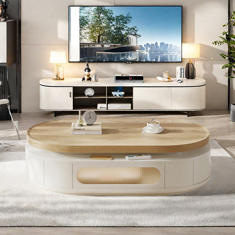 High-end coffee table, Brown