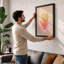 Anatomical Hand Study Modern - Framed Print-1447803362-1447803364