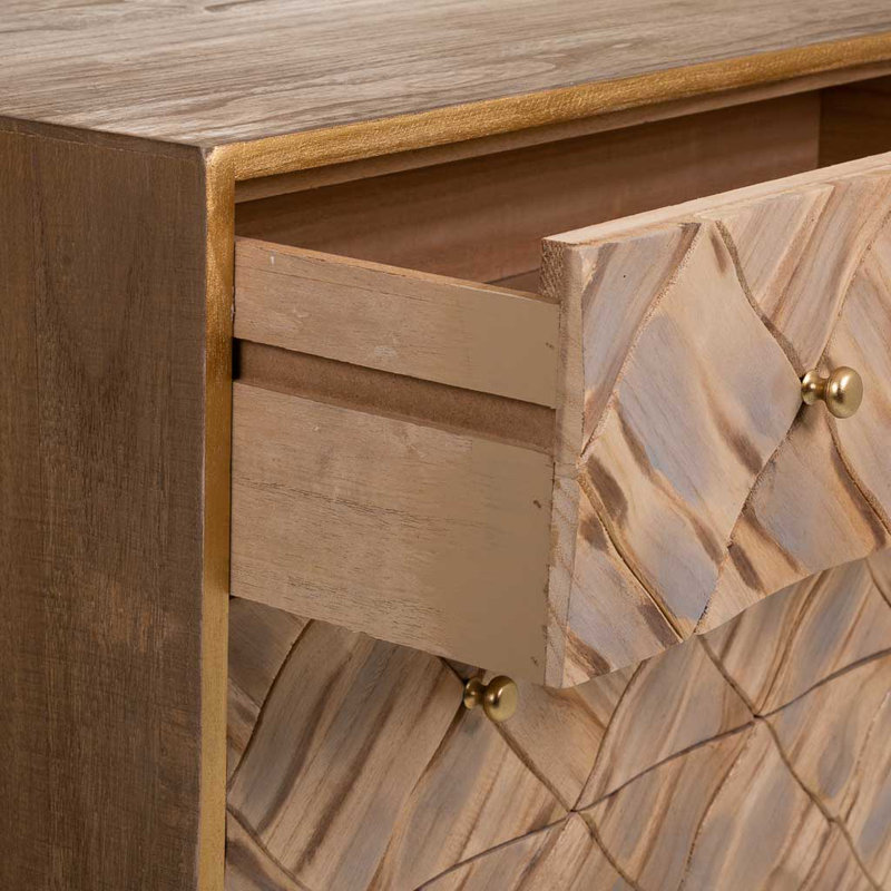 Mowbray 73cm W Bedside Table