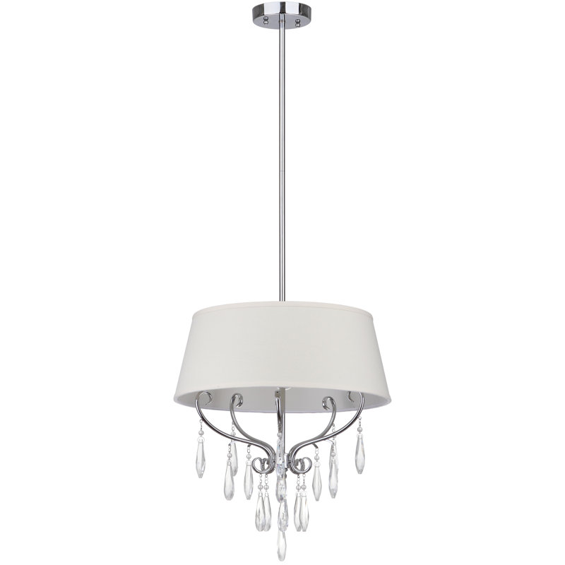 Herculaneum 1 - Light Chrome Single Pendant