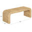 Banc en jacinthe d'eau de Salerne