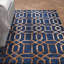 Vegas Geometric Wool Hand Woven Area Rug-20206348