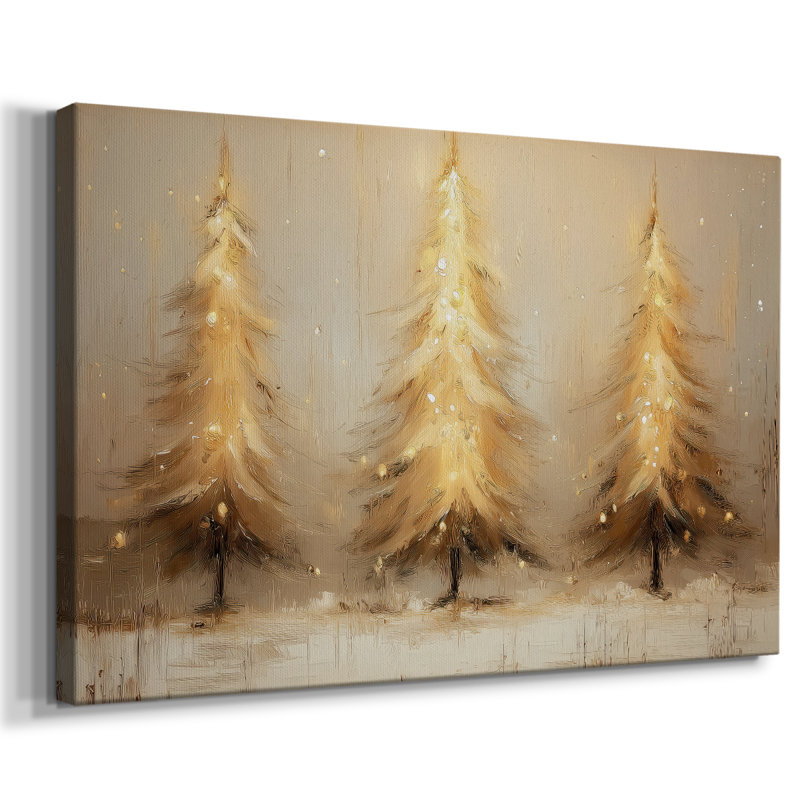Night of Sugar Twilight-Premium Gallery Wrapped Canvas, 24" H x 36" W