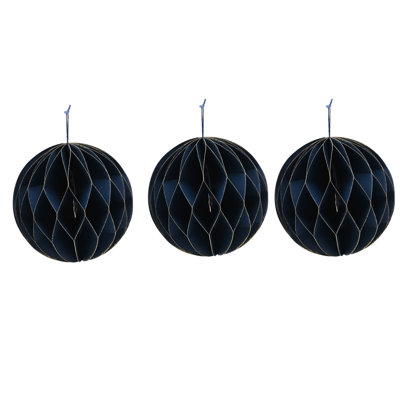 18cm Abstract Paper / Cardboard Bauble