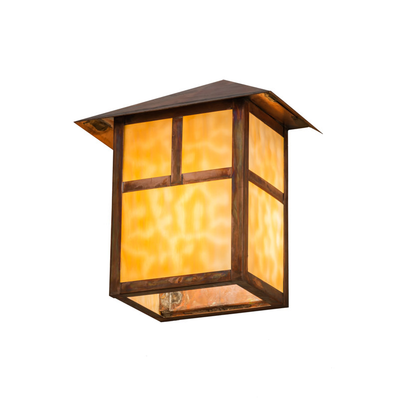 Seneca "T" Mission 1 - Light Outdoor Wall Lantern