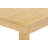 Cornesia Rectangular 68" Ash Solid Wood Four Leg Dining Table-1346883449
