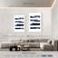 Coups d'aquarelle bleu marine Avery-108560222