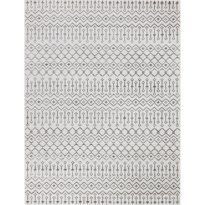 Aemtenan Abstract Indoor Rug, Rectangle 9'10" x 13'