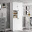Grande armoire de rangement avec tablettes réglables-2077523367