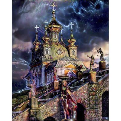Saint Petersburg Russia Peterhof Palace by Pedro Gavidia - Wrapped Canvas Graphic Art