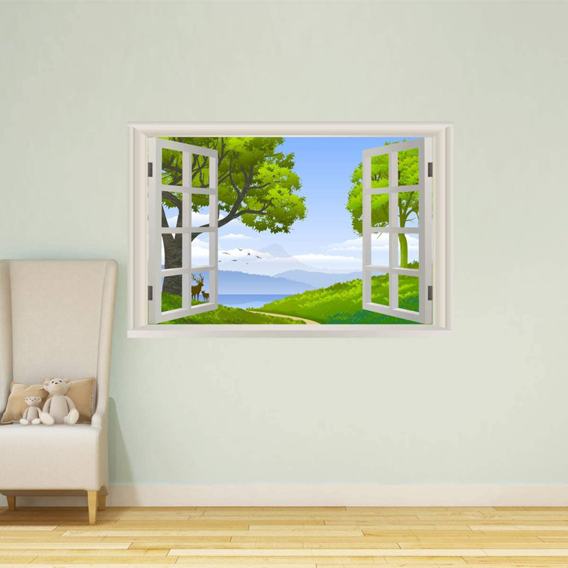 Adhésif décoratif enfants nature, H 36 po x l 54 po