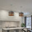 3 - Light Dimmable Kitchen Island Drum Chandelier