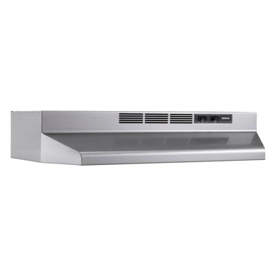 Hotte de cuisine sans conduit de 30 pouces Broan®, finition acier inoxydable avec PrintGuard