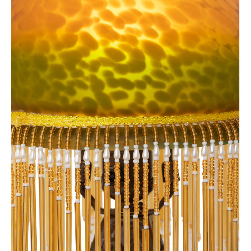 Mini-lampe chérubin 17 "avec haute lanterne 17", Brun