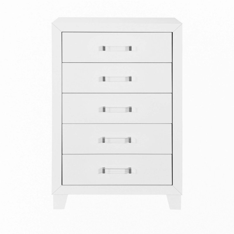 Ensemble de chambre à coucher 5 pièces avec DEL, Grand
