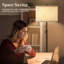 Lampe sur pied en marbre moderne de 64 po Vondell à hauteur réglable avec interrupteur à chaîne-806105414