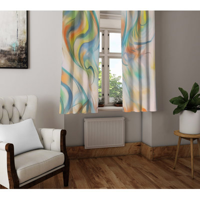 Dattolico Semi Sheer Curtain Pair