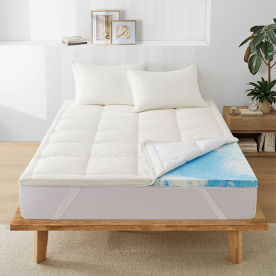 Organic Cotton Memory Foam Mattress Topper