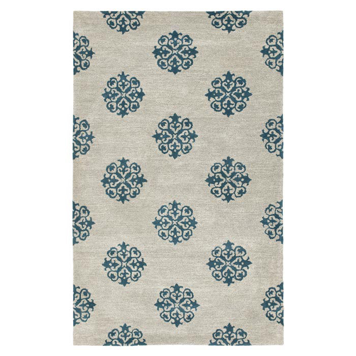 Candelo Hand Tufted Wool Pile Geometric Rug
