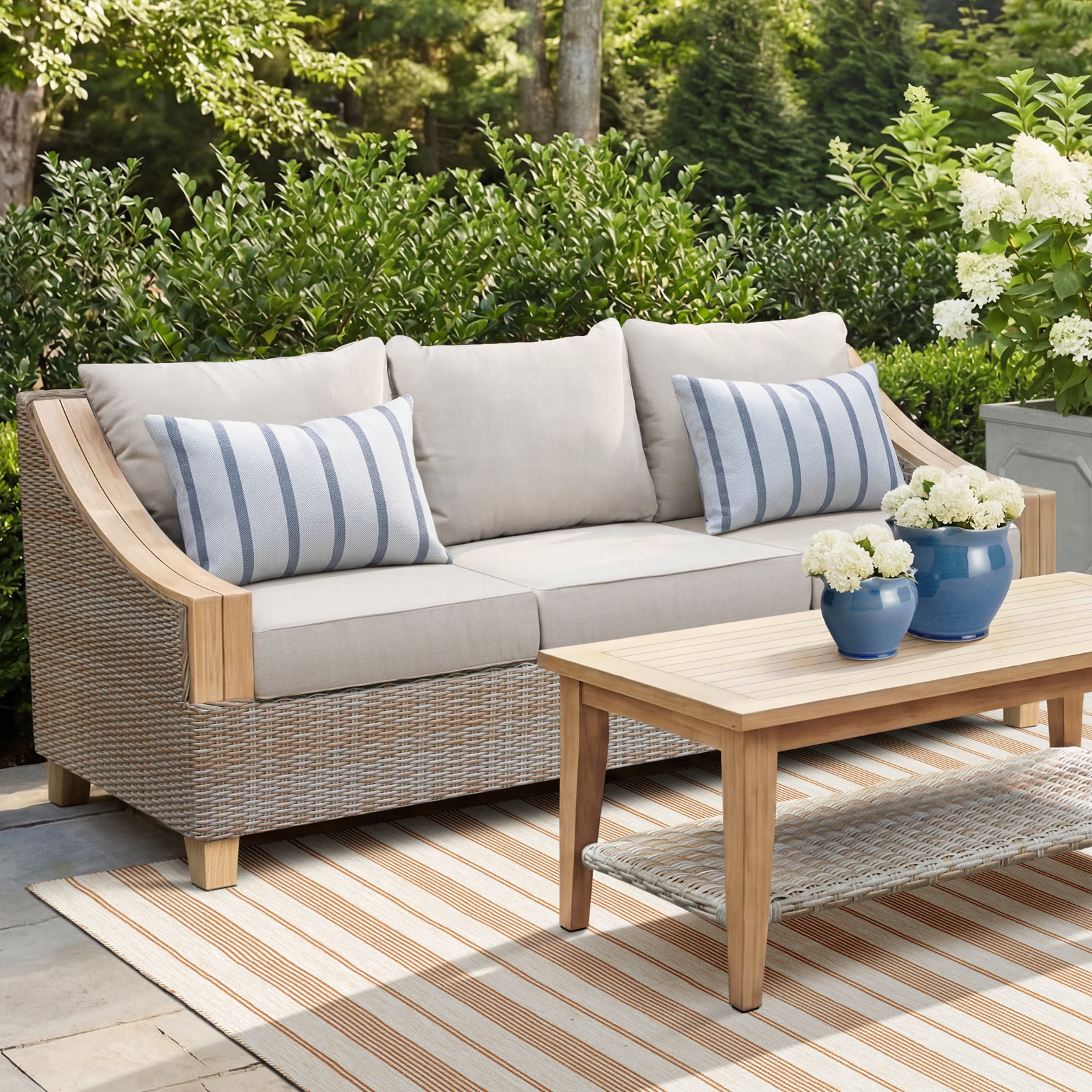 Carlton 78" Sunbrella® Patio Sofa